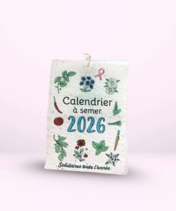 Alternative view of Calendrier en papier ensemencé