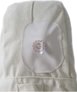 Alternative view of Tenue protection de sablage en toile