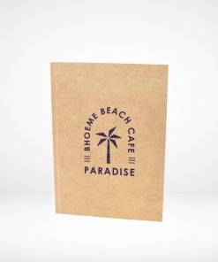 Carnet kraft et papier graines