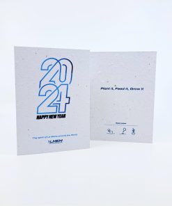 Cartes de vœux ensemencées