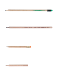 Alternative view of Crayon de papier économique