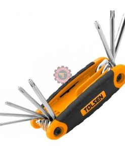 Alternative view of Jeu de 8 clés TORX de poche