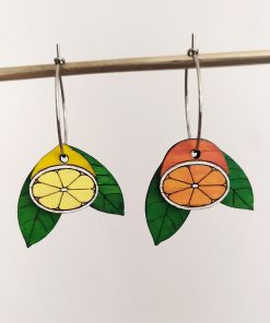 Alternative view of Boucle d&rsquo;oreille agrumes