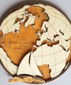 Voilier traversant l’Atlantique