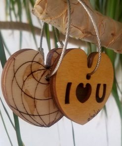 Porte-clés I love U