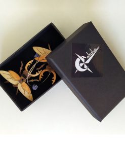 Alternative view of Boucles d&rsquo;oreilles Lucane cerf-volant