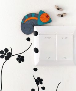 Alternative view of Décoration pour interrupteur Caméléon