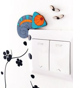 Décoration pour interrupteur Caméléon