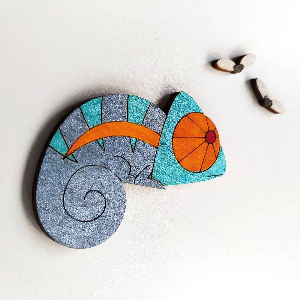 Décoration pour interrupteur Caméléon – Image 4