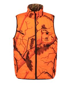 Doudoune Reversible Orange / Camouflage Tundra Alaska