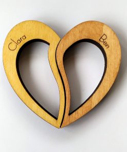 Alternative view of Rond de serviette coeur